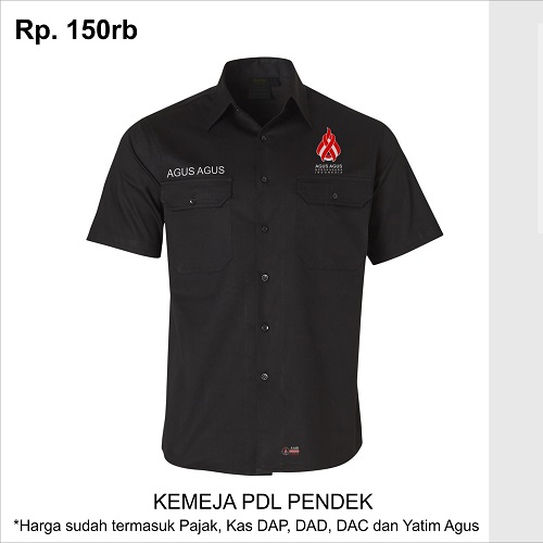 PDL PENDEK - Copy (2) Kemeja PDL AABI Nasional - Pendek