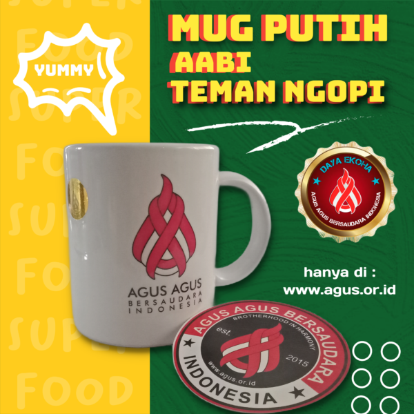 Mug Keren AABI Mug AABI Teman Ngopi
